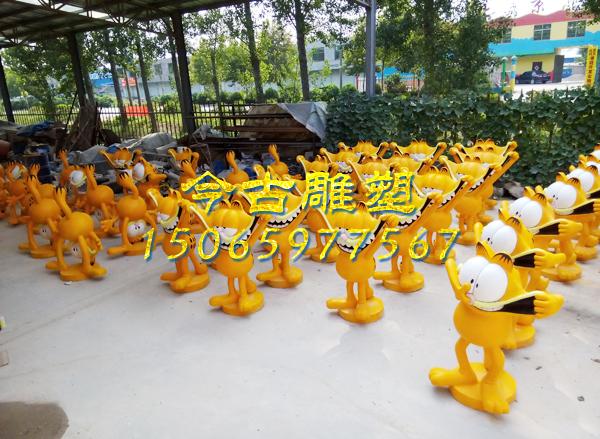 加菲貓雕塑